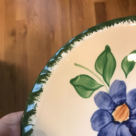 Vintage Southern Potteries Blue Ridge Serving Bowl "Southern Special" - Picture 4 of 6